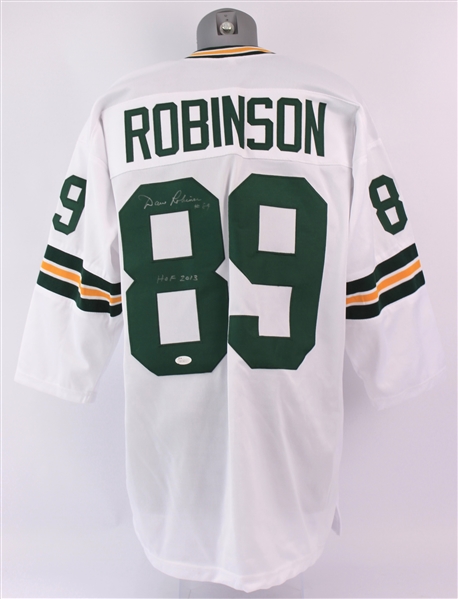 2013 Dave Robinson Green Bay Packers Signed Jersey (*JSA*)