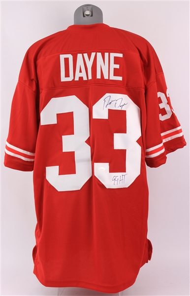 2000s Ron Dayne Wisconsin Badgers Signed Jersey (JSA)