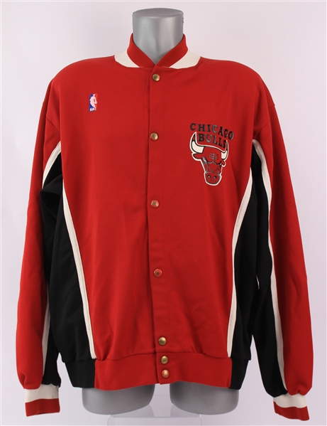 1987-89 Chicago Bulls Warm Up Jacket (MEARS LOA)