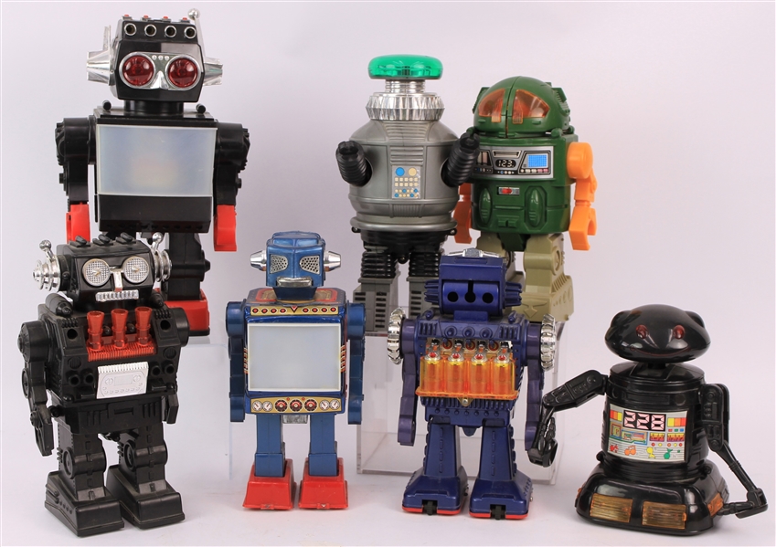 1990s Assorted Toy Robots (Lot of 7)