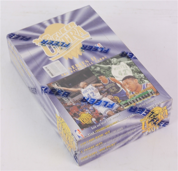 1994-95 Fleer Ultra Series II Basketball Trading Cards Unopened Hobby Box w/ 36 Packs