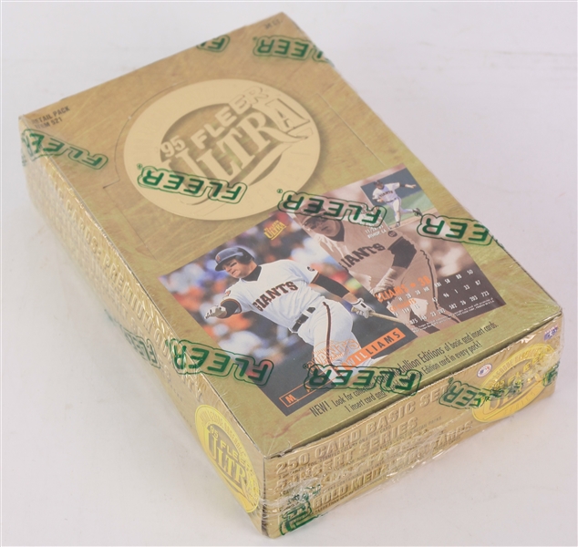 1995 Fleer Ultra Series I Baseball Trading Cards Unopened Hobby Box w/ 36 Packs