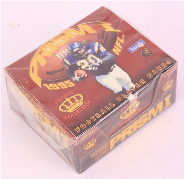 1995 Pacific Prism I Football Trading Cards Unopened Hobby Box w/ 36 Packs