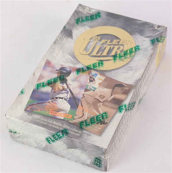 1995 Fleer Ultra Series II Baseball Trading Cards Unopened Hobby Box w/ 36 Packs