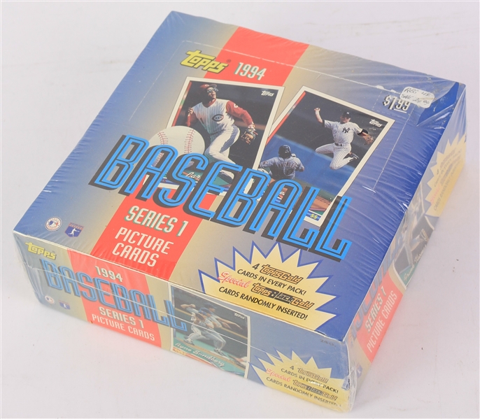 1994 Topps Series 1 Baseball Trading Cards Unopened Hobby Box w/ 24 Packs