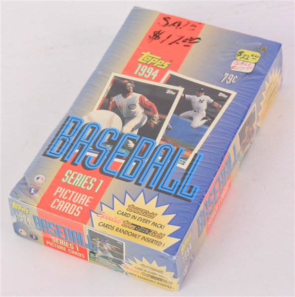1994 Topps Series 1 Baseball Trading Cards Unopened Hobby Box w/ 36 Packs