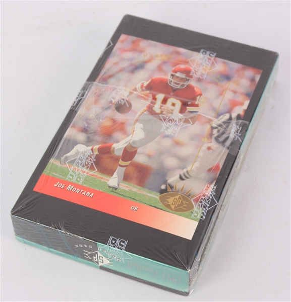 1993 Upper Deck SP Football Trading Cards Unopened Hobby Box w/ 24 Packs (Possible Jerome Bettis Rookie)