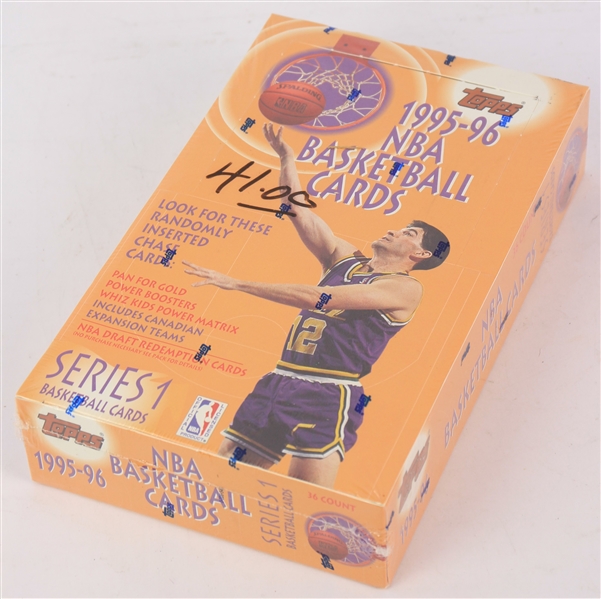 1995-96 Topps Series 1 Basketball Trading Cards Unopened Hobby Box w/ 36 Packs
