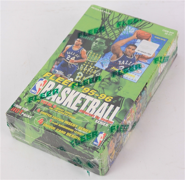 1995-96 Fleer Series 1 Basketball Trading Cards Unopened Hobby Box w/ 36 Packs