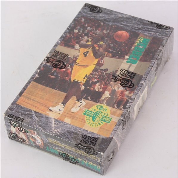 1993 Classic Four Sport Trading Cards Unopened Hobby Box w/ 36 Packs