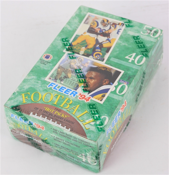 1994 Fleer Football Trading Cards Unopened Hobby Box w/ 36 Packs