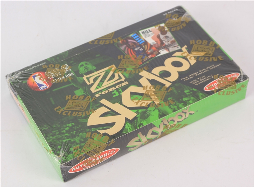 1997-98 SkyBox Z Force Series One Basketball Trading Cards Unopened Hobby Box w/ 36 Packs