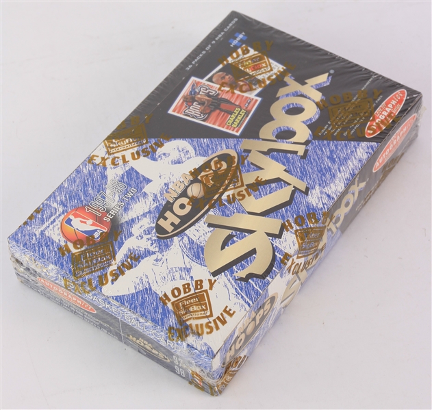 1997-98 SkyBox NBA Hoops Series Two Basketball Trading Cards Unopened Hobby Box w/ 36 Packs (Possible Tim Duncan Rookie)