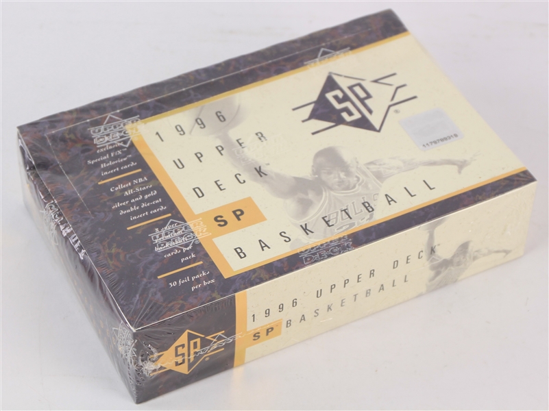 1996 Upper Deck SP Basketball Trading Cards Unopened Hobby Box w/ 30 Packs