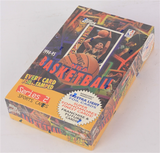 1994-95 Topps Series 2 Basketball Trading Cards Unopened Hobby Box w/ 36 Packs
