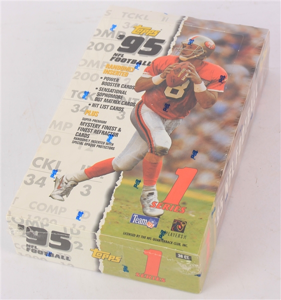 1995 Topps Series 1 Football Trading Cards Unopened Hobby Box w/ 36 Packs 