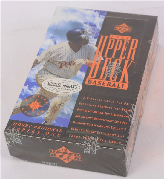 1994 Upper Deck Series 1 Baseball Trading Cards Unopened Western Region Hobby Box w/ 36 Packs