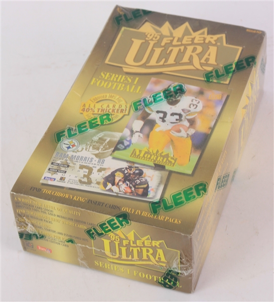 1995 Fleer Ultra Series I Football Trading Cards Unopened Hobby Box w/ 36 Packs
