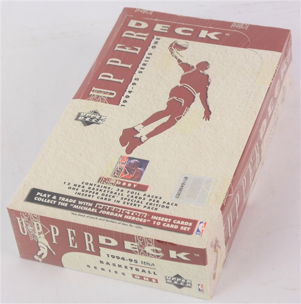 1994-95 Upper Deck Series One Basketball Trading Cards Unopened Hobby Box w/ 36 Packs