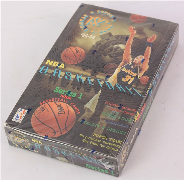 1994-95 Topps Stadium Club Series 1 Basketball Trading Cards Unopened Hobby Box w/ 24 Packs
