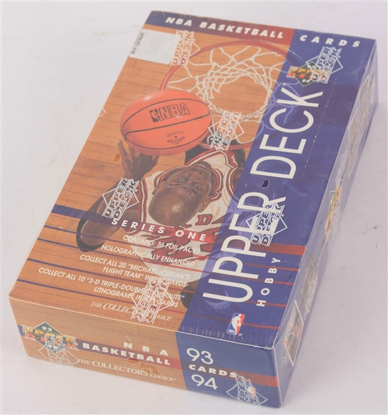 1993-94 Upper Deck Series 1 Basketball Trading Cards Unopened Hobby Box w/ 36 Packs
