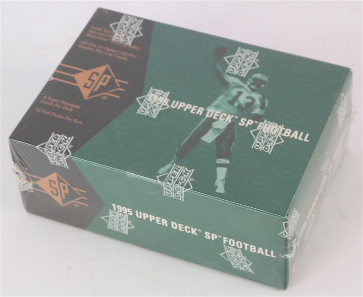 1995 Upper Deck SP Football Trading Cards Unopened Hobby Box w/ 32 Packs