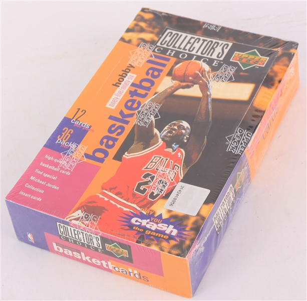 1995-96 Upper Deck Collectors Choice Series One Basketball Trading Cards Unopened Hobby Box w/ 36 Packs