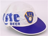 1980s Milwaukee Brewers Lite Beer WTMJ Radio 62 Painters Cap