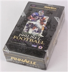 1992 Score Pinnacle Football Trading Cards Unopened Hobby Box w/ 36 Packs