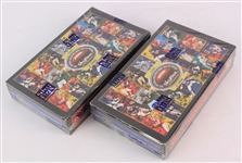 1993-94 SkyBox Premium Football Trading Cards Unopened Hobby Boxes w/ 36 Packs - Lot of 2