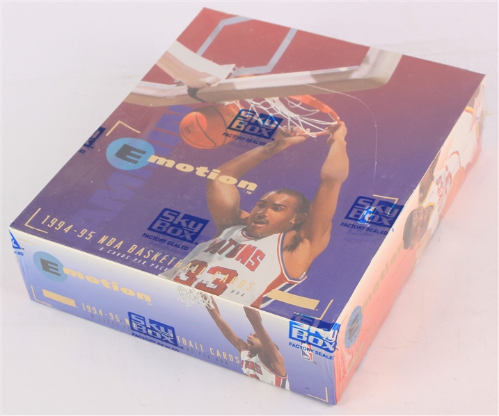 1994-95 SkyBox E-Motion Basketball Trading Cards Unopened Hobby Box w/ 36 Packs