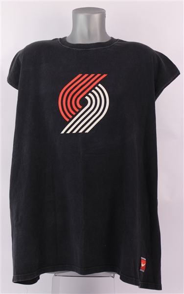 1999-2003 Scottie Pippen Portland Trail Blazers Warm Up Shirt (MEARS LOA)