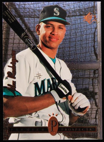 1994 Alex Rodriguez Seattle Mariners Upper Deck SP #15 Rookie Baseball Trading Card