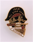 1959 Pittsburgh Pirates All Star Game Forbes Field 1" Press Pin