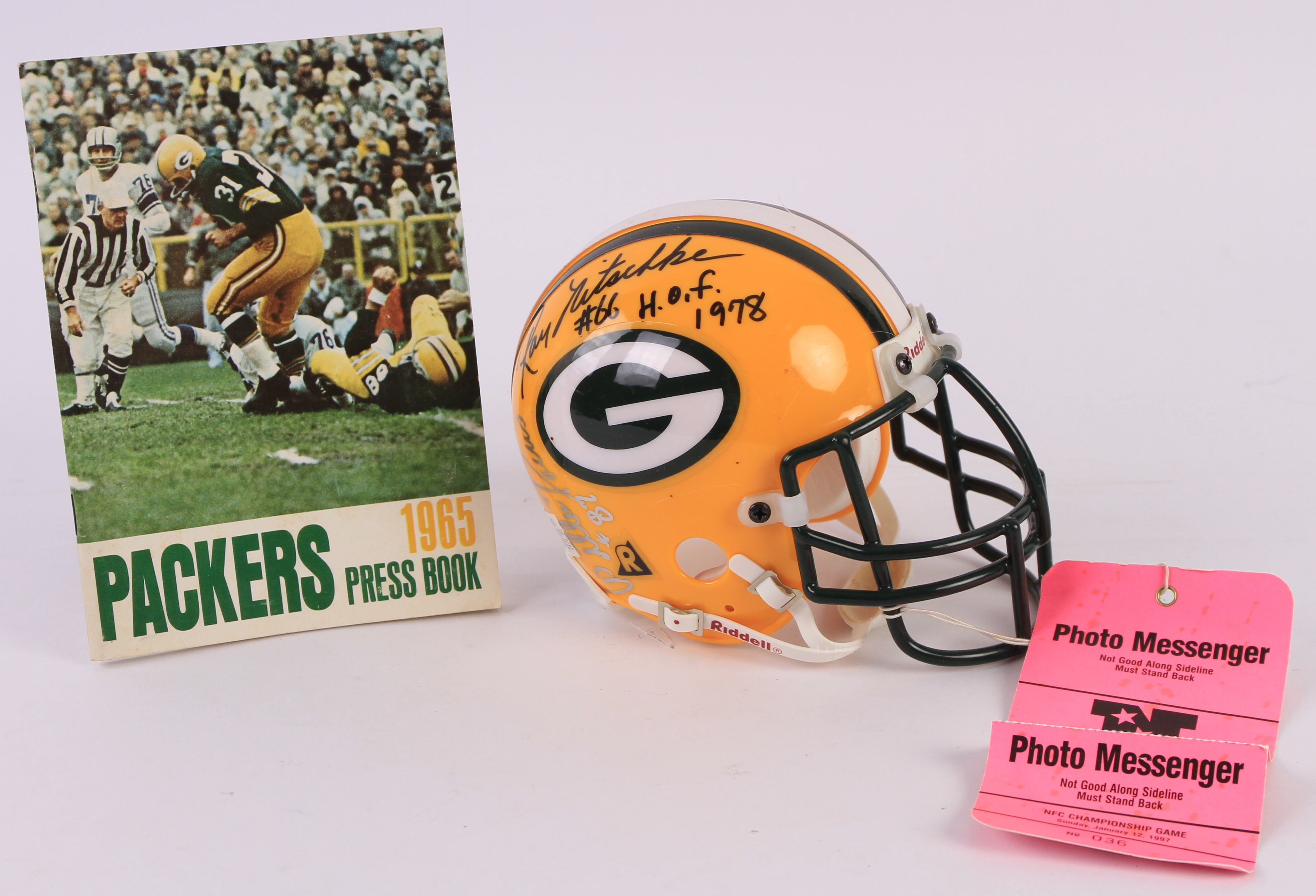 Lot Detail - 1960's-90's Green Bay Packers Memorabilia - Lot of 3 w ...