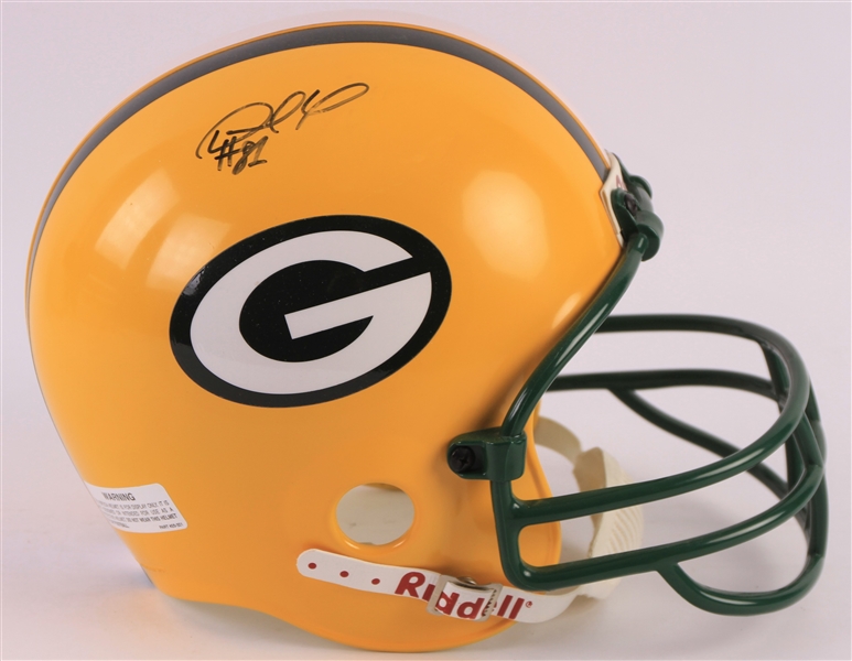 1997 Desmond Howard Green Bay Packers Signed Full Size Display Helmet (JSA)