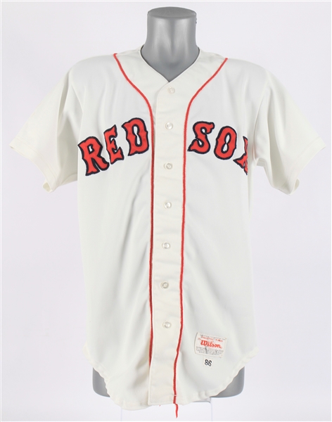 1986 Roger Clemens Boston Red Sox Professional Quality Jersey (MEARS LOA)