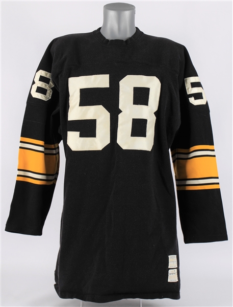 1974-76 Jack Lambert Pittsburgh Steelers Professional Quality Jersey (MEARS LOA)