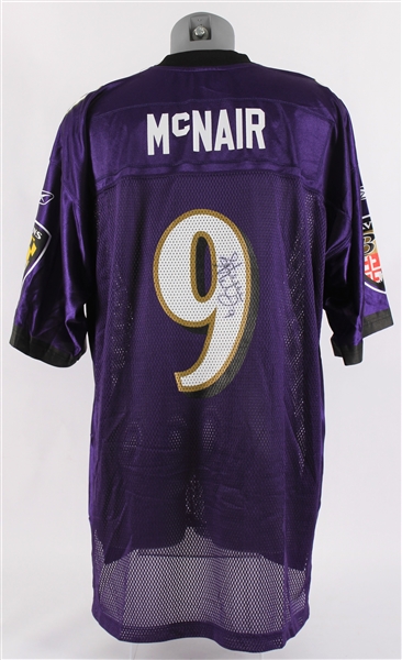 2000s Steve McNair Baltimore Ravens Signed Jersey (JSA)