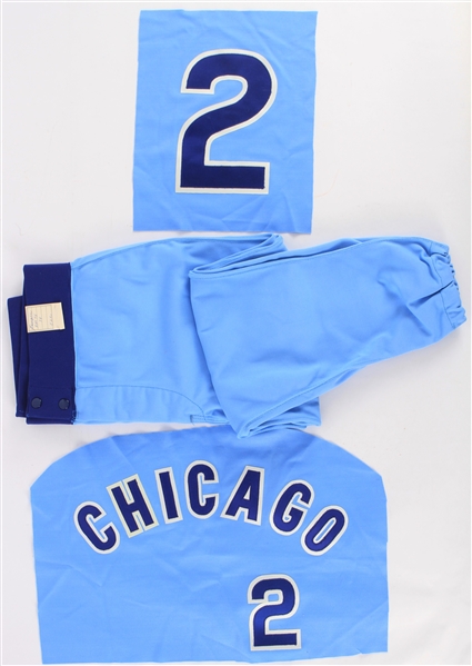 1976 Chicago Cubs Salesman Sample Uniform Pants & Jersey Elements (MEARS LOA)