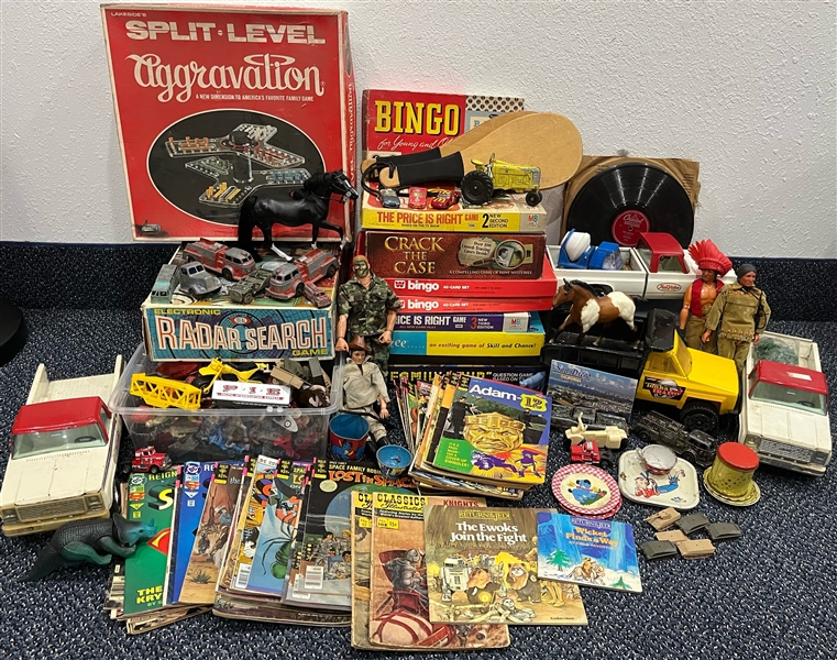 Lot Detail - 1970s Vintage Toys & Games