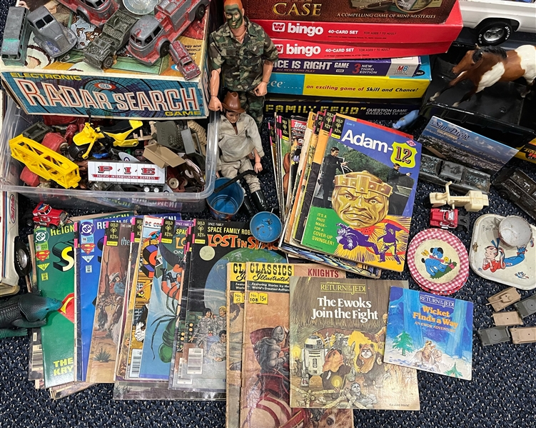 Lot Detail - 1970s Vintage Toys & Games