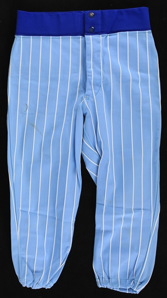 1978 Peanuts Lowrey Chicago Cubs Game Worn Road Uniform Pants (MEARS LOA)