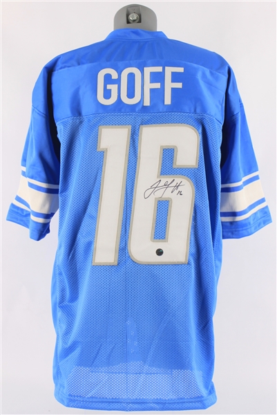 2021 Jared Goff Detroit Lions Signed Jersey (JSA)