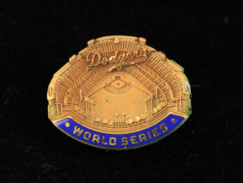 1960s-70s Los Angeles Dodgers World Series 1" Press Pin