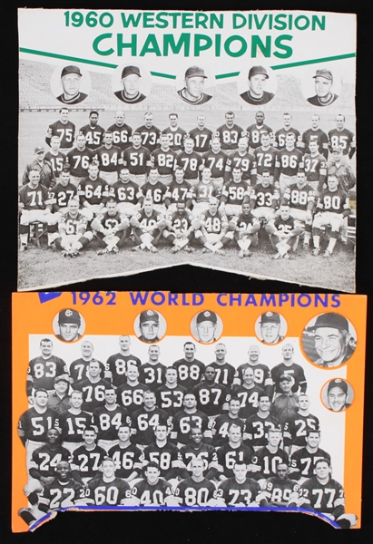 Lot Detail - 1960-62 Green Bay Packers World Champions Advertising ...