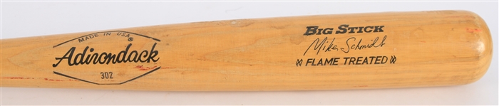 1973-79 Mike Schmidt Philadelphia Phillies Adirondack Professional Model Game Used Bat (MEARS A9)