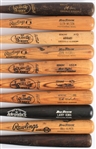1980s Philadelphia Phillies Professional Model Game Used Bat Collection - Lot of 43 Bob Boone Signed, Julio Franco Signed, Benito Santiago Signed & More (MEARS LOA/JSA)
