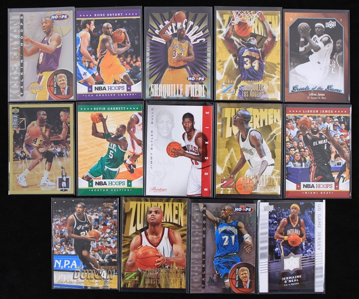 Lot Detail - 1994-2012 Basketball Trading Card Collection - Lot of 15 w ...