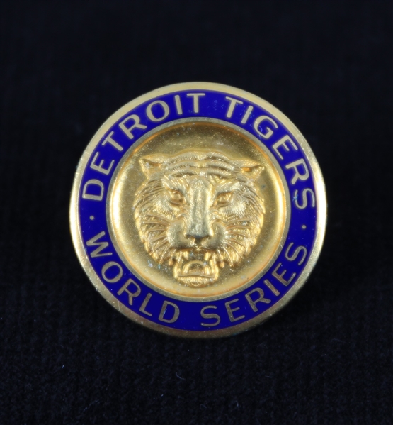 1968 Detroit Tigers World Series 1" Press Pin